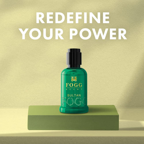 Fogg Scent Sultan Perfume for Men, Long-Lasting, Fresh & Powerful Fragrance, Eau De Parfum, 30ml