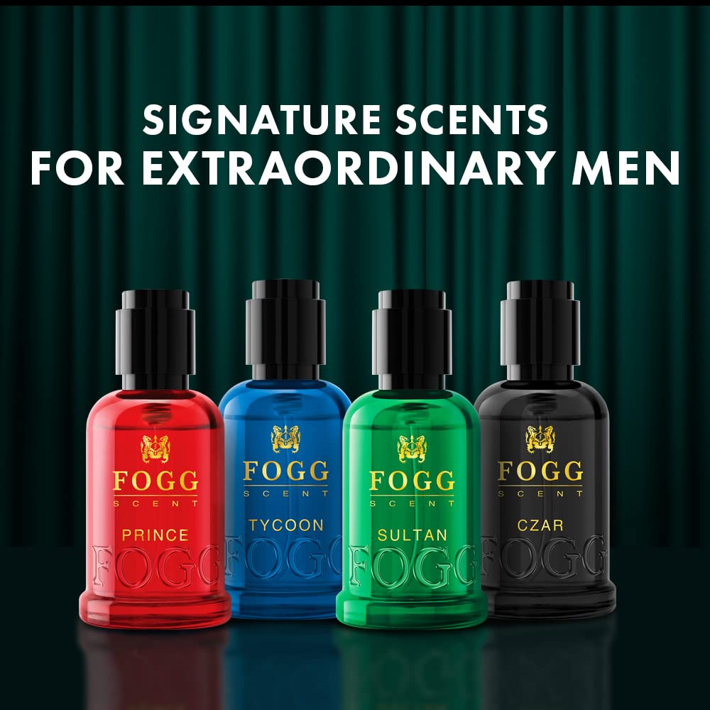 Fogg Scent Sultan Perfume for Men, Long-Lasting, Fresh & Powerful Fragrance, Eau De Parfum, 30ml