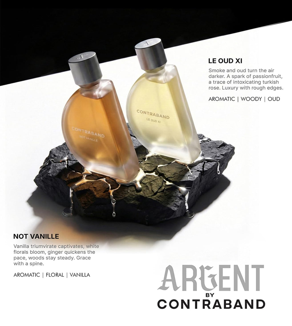 Contraband Eau De Parfum - Le Oud XI | Smoky Oud, Bright Passionfruit & Turkish Rose Notes | Intense & Long Lasting Spray Perfume For Men & Women | 100 ml