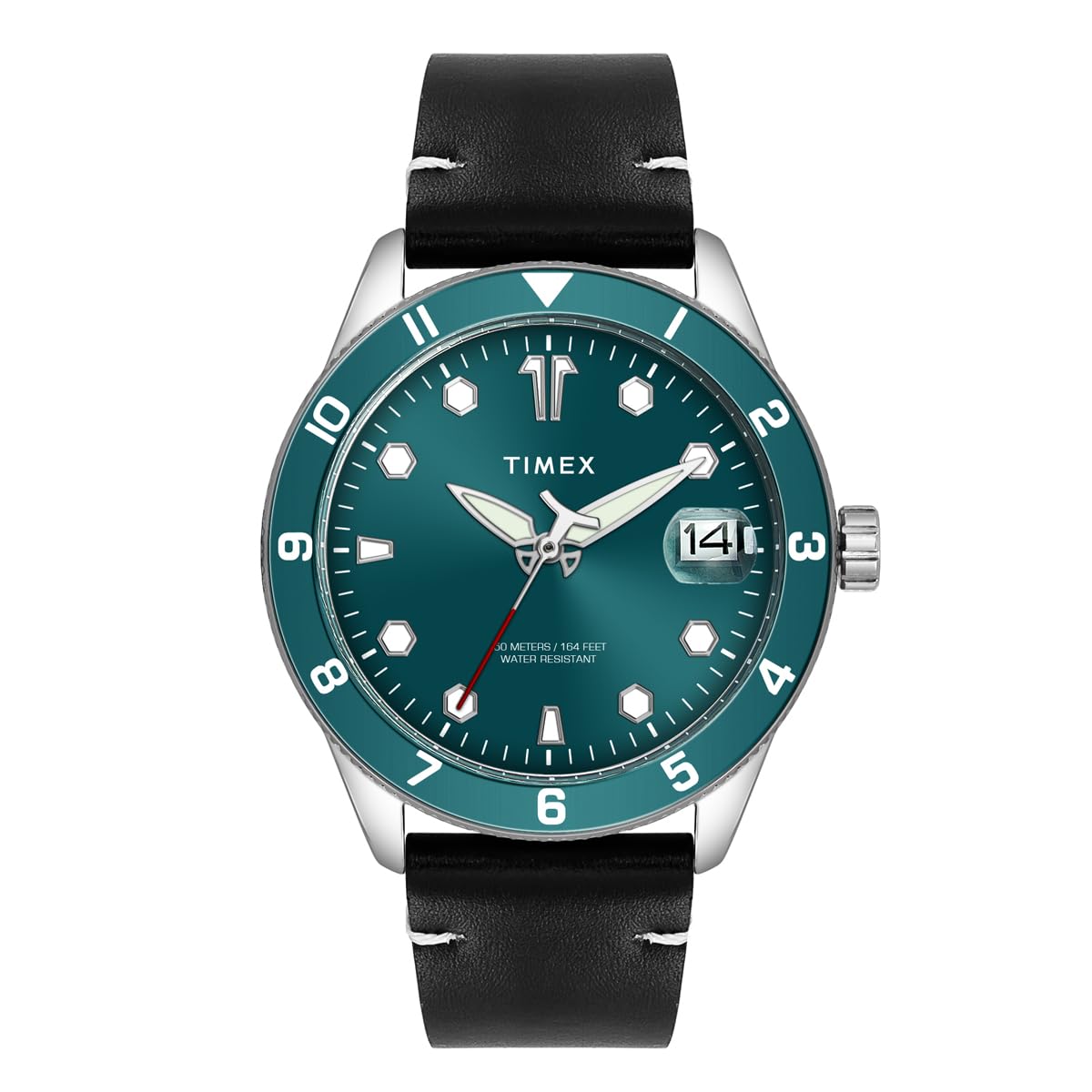 TIMEX Analog Watch for Man with Round Dial & Water Resistant Men's Wrist Watches