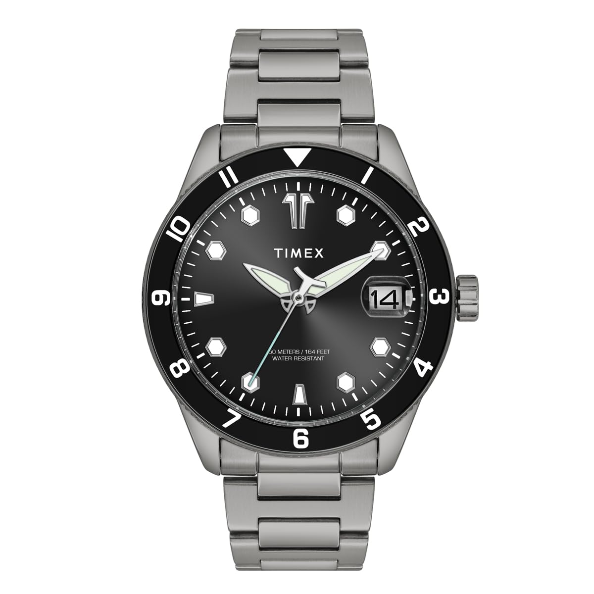 TIMEX Analog Watch for Man with Round Dial & Water Resistant Men's Wrist Watches