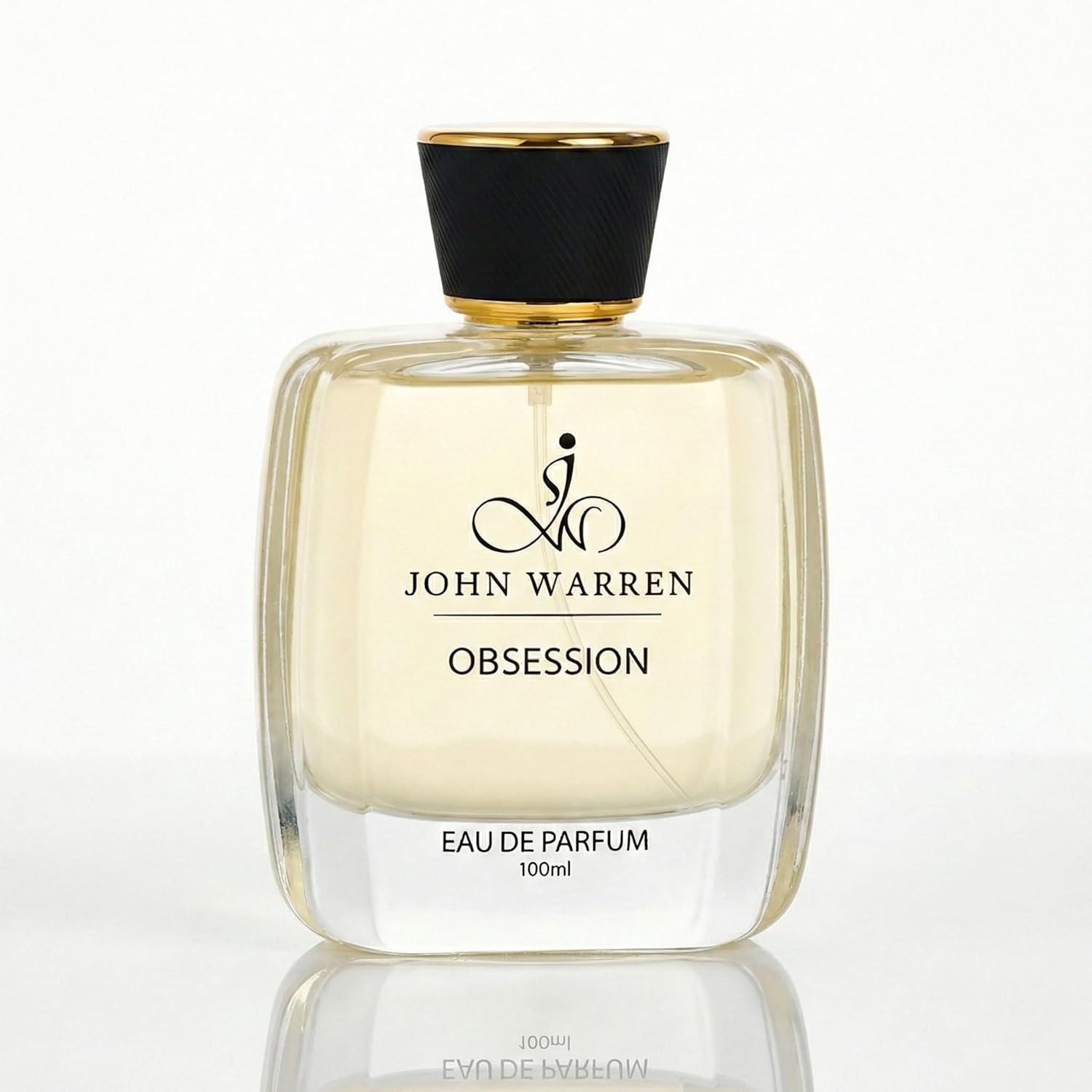 JOHN WARREN OBSESSION Luxury Perfume For Men, Long-Lasting Eau De Parfum with Bergamot, Pineapple,Moroccan Jasmine and Musk, Fresh & Strong Everyday Fragrance-100 ml