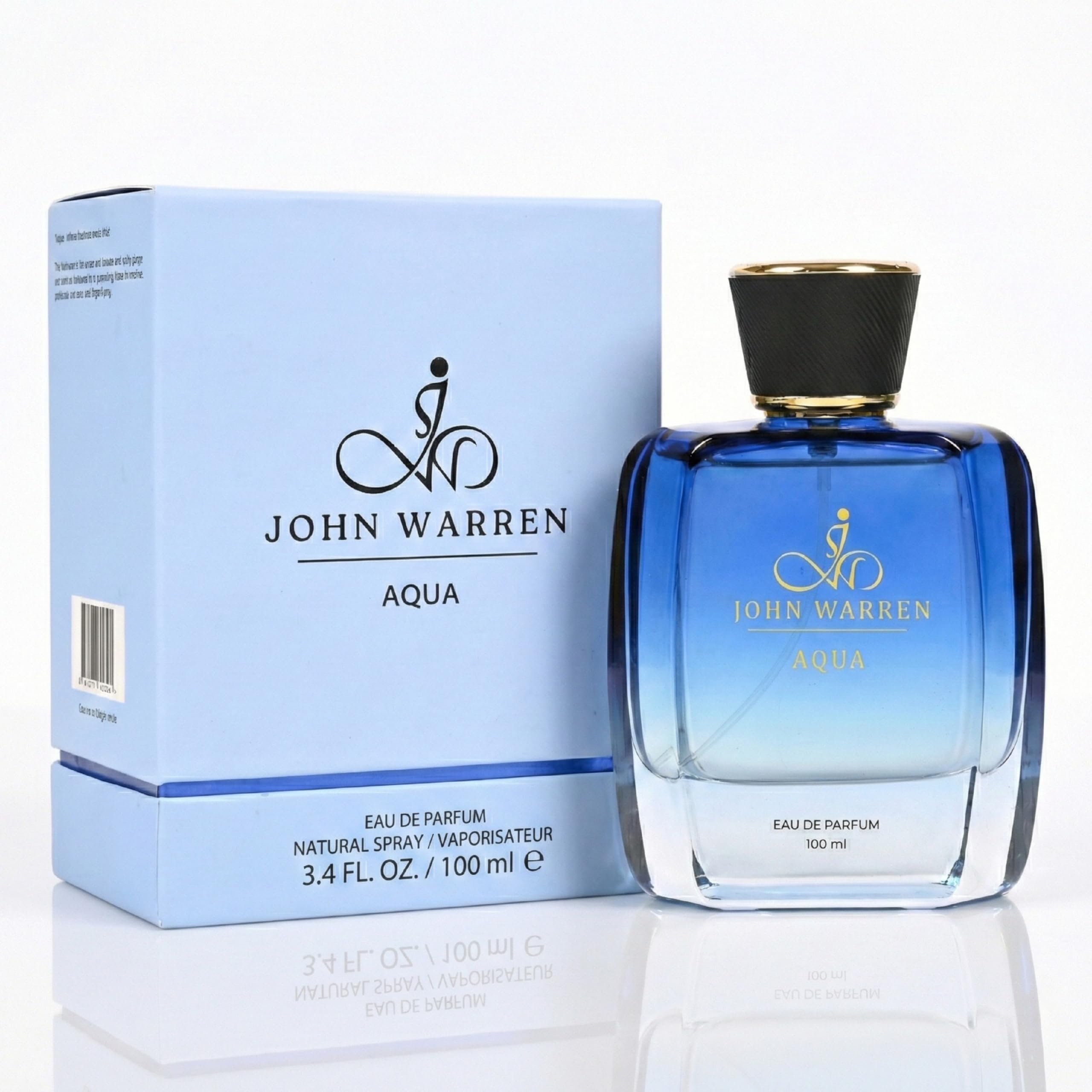 JOHN WARREN OBSESSION Luxury Perfume For Men, Long-Lasting Eau De Parfum with Bergamot, Pineapple,Moroccan Jasmine and Musk, Fresh & Strong Everyday Fragrance-100 ml