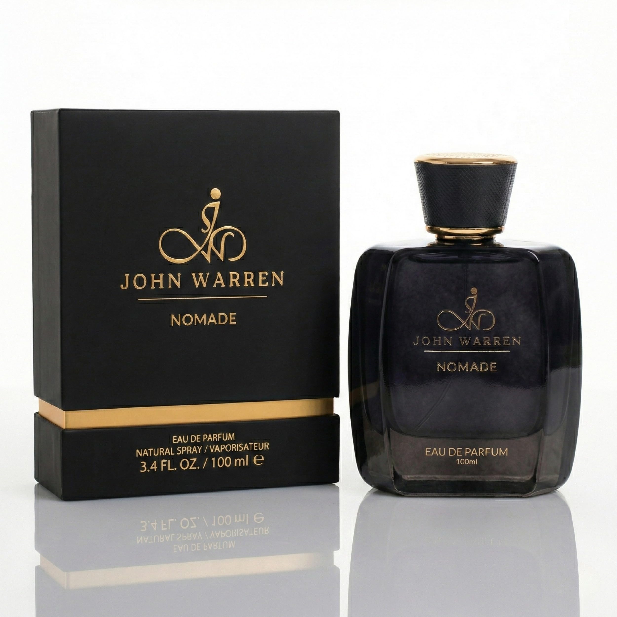 JOHN WARREN OBSESSION Luxury Perfume For Men, Long-Lasting Eau De Parfum with Bergamot, Pineapple,Moroccan Jasmine and Musk, Fresh & Strong Everyday Fragrance-100 ml